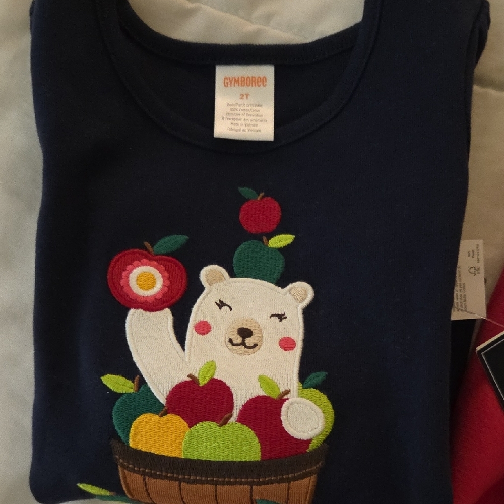 Gymboree Fun Apple 2pc Set - Picture 2 of 6